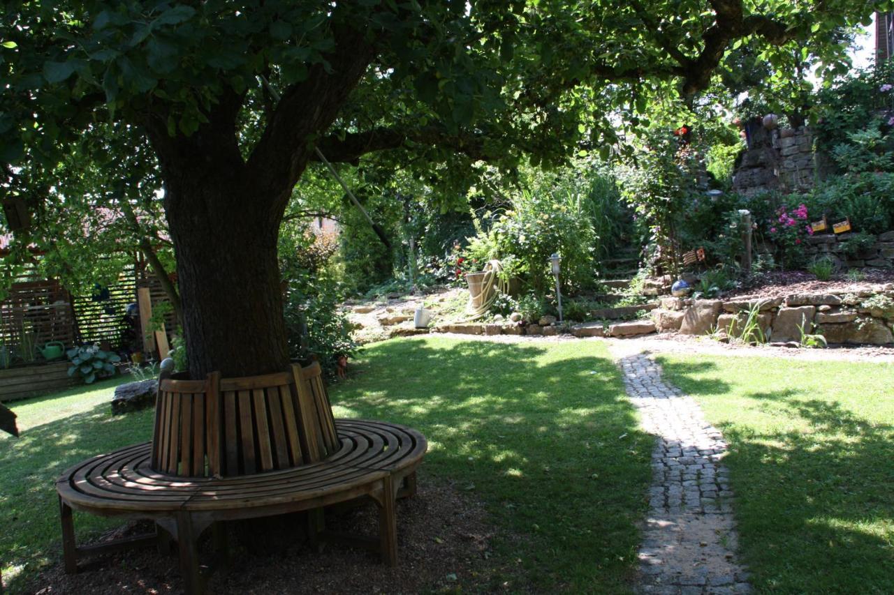 Ferienwohnung Gartenreich Obereisenheim Buitenkant foto