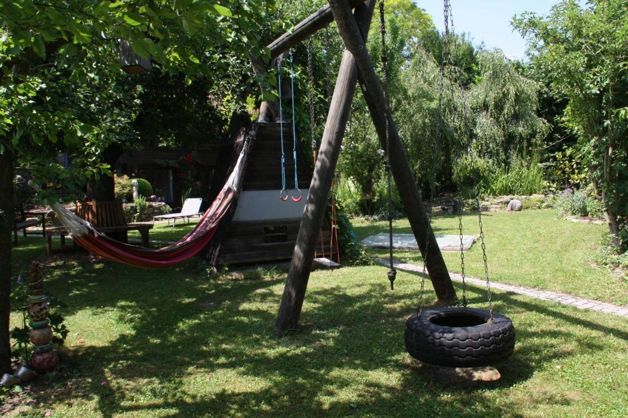 Ferienwohnung Gartenreich Obereisenheim Buitenkant foto